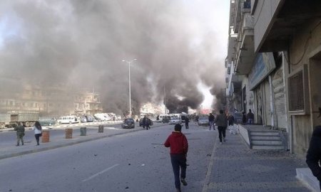 Suriyada güclü partlayış baş verib