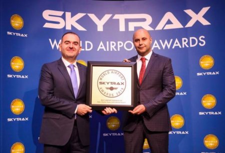 Heydər Əliyev Beynəlxalq Aeroportu postsovet məkanında ən yaxşı hava limanı adına layiq görülüb