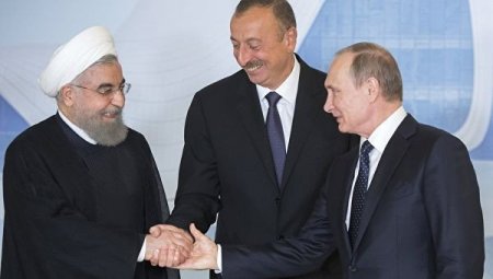 Əliyev, Putin və Ruhani Rusiyada görüşəcək
