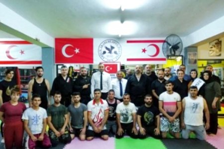 KKTC Kempo hakem antrenör sporcu gelişim semineri ve terfi sınavları, Azerbaycan ve Türkiye'den eğitmenlerin katılımıyla yapılıyor