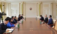 Prezident İlham Əliyev Koreya Respublikası Milli Assambleyasının sədrinin başçılıq etdiyi nümayəndə heyətini qəbul edib