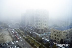 Azərbaycana Türkmənistandan toz dumanı daxil olub, Bakıda tozun miqdarı normadan 4 dəfə yuxarıdır