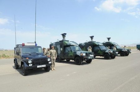 Sərhəd qoşunları təlimə başladı - FOTO