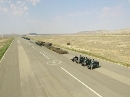 Sərhəd qoşunları təlimə başladı - FOTO