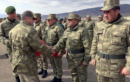 Naxçıvan Qarnizonu qoşunlarında snayper hazırlığı kursu başa çatıb FOTO