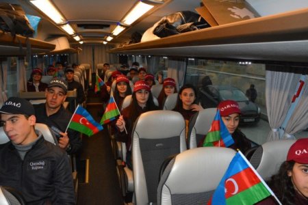 “Ölkəmizi tanıyaq”ın iştirakçıları Naxçıvana yola salındılar - FOTO