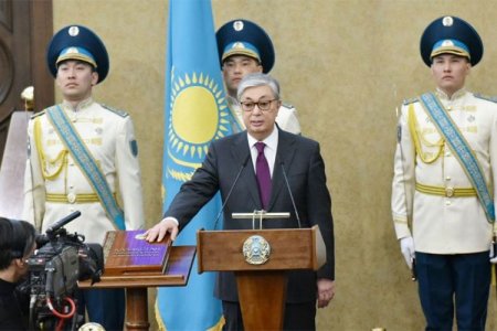 Qazaxıstanın yeni prezidenti səlahiyyətlərinin icrasına başlayıb