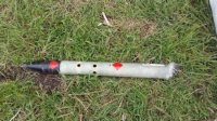 Zaqatalada dolu raketi tapıldı