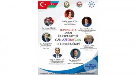 “Can Azərbaycan və onun geopolitik mövqeyi” müzakirə olunacaq