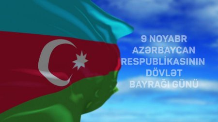 Azərbaycanda Dövlət Bayrağı günüdür