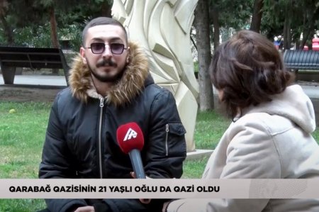 21 yaşlı Qarabağ qazisi: “Gözümdəki qəlpə Qarabağın mükafatıdır”
