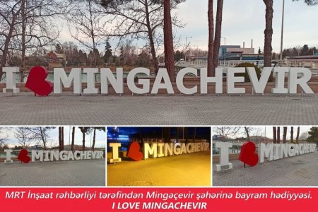 Mingəçevir şəhərində fəaliyyət göstərən “MRT İnşaat” tikinti materialları Novruz bayramı münasibəti ilə  mingəçevirliləri sevindirib