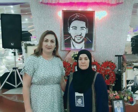 Yasəmən Qəyyumluq şəhid Əsəd Əsədlinin mövludunda iştirak etdi