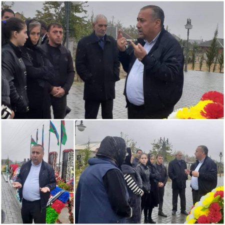 İkinci Qarabağ uğrunda döyüşlərdə iştirak edərək qəhrəmancasına Şəhid olan  Leytenant Ətraf Qənimətovun adına ucaldılmış xatirə bulağının açılışı oldu