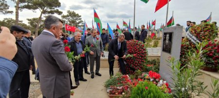 Vətən Müharibəsi şəhidi Kamran Hüseynovun anım günü Nərimanov rayonunda qeyd edildi