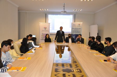 "Karyeranı qur” layihəsi çərçivəsində Biləsuvar rayonunda ilk maarifləndirmə tədbiri keçirilib.