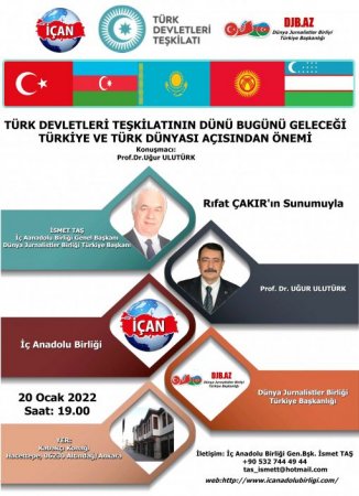 İÇ ANADOLU BİRLİĞİ ve DÜNYA MUHABİRLER BİRLİĞİ TÜRKİYE BAŞKANLIĞINDAN MUHTEŞEM BİR PROGRAM