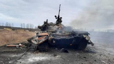 Ukrayna ordusu dünən rusların 9 texnikasını məhv etdi
