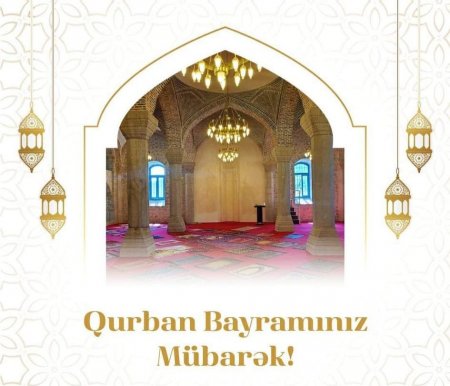 Millət vəkili Qurban bayramı münasibəti ilə təbriklərini çatdırıb.