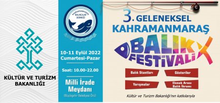 Denizi Olmayan Şehir Kahramanmaraş, 3 üncü Balık Festivaline Hazırlanıyor.