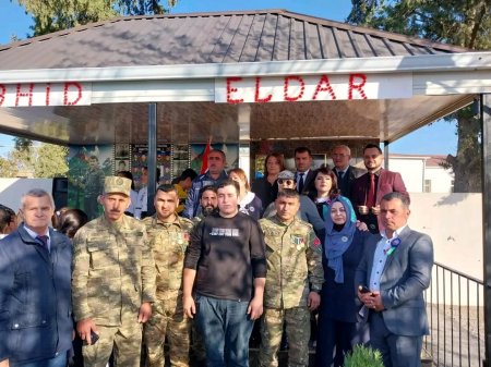 Şəhid Eldar Sadıqov adına Bulağın açılış mərasimi keçirildi