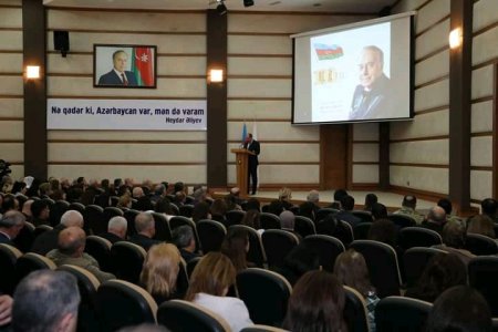 Lənkəranda Ümummilli Liderin 100 illiyinə həsr olunan konfrans keçirilib.