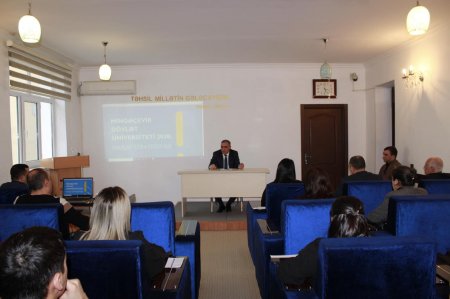 Mingəçevir Dövlət Universitetində “Mingəçevir Dövlət Universiteti 2030: İnkişaf Strategiyası” müzakirə edildi