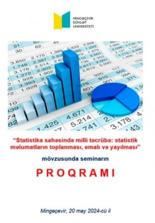 MDU-da “Statistika sahəsində milli təcrübə: statistik məlumatların toplanması, emalı və yayılması” mövzusunda seminar keçirilib