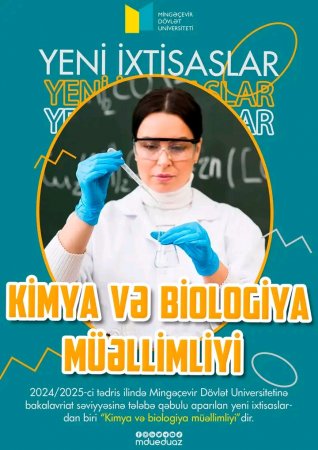 Mingəçevir Dövlət Universitetində yeni ixtisaslar