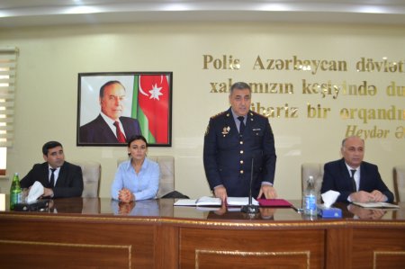 Mingəçevir şəhər İcra Hakimiyyətinin xətti ilə şəhər Polis şöbəsində maarifləndirici tədbir keçirilib.