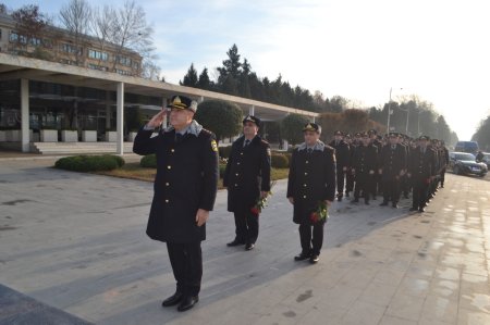 Mingəçevir şəhər polis şöbəsində  Ümummilli Lider Heydər Əliyevin anım gününə həsr olunmuş tədbir keçirilib