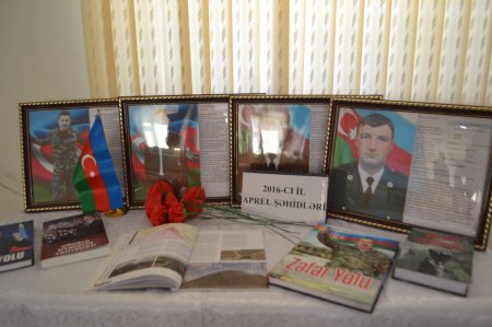 Aprel şəhidlərinin xatirəsi yad olundu