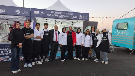 Afyon Gastronomi Festivali'nde Genç Şef Adaylarından Geleceğe Umut Dolu Bakış