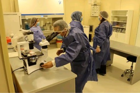 Xəzər Universitetinin əməkdaşları Elmi-Tədqiqat Tibbi Profilaktika İnstitutunda