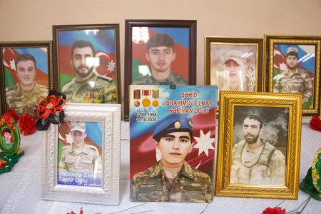 Vətən uğrunda gedən şəhidlər