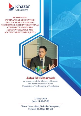 Xəzər Universitetində SAP Maliyyə Mühasibatlığı üzrə təlim keçiriləcək
