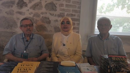 Türk Dünyası Yazarlar Buluşması Hayrettin İvgin ile Nur Delice Röportaj