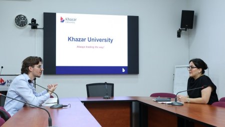 Fransanın Azərbaycandakı Universitet və Elmi Əməkdaşlıq üzrə attaşesi ilə görüş
