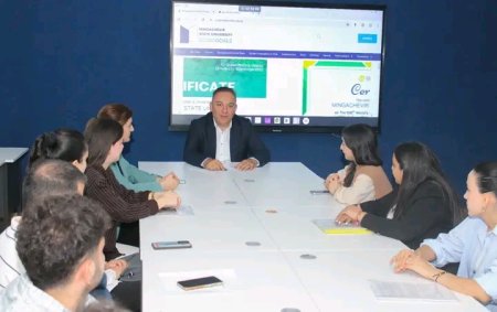 MDU-da mühəndislik magistrantları ilə vacib görüş: Elmi tədqiqatlar və beynəlxalq imkanlar müzakirə olunub